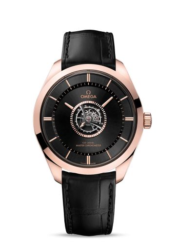 Omega De Ville Trésor Tourbillon Sedna Gold / Black